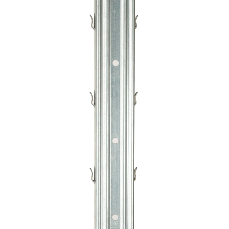 Stâlp viță de vie. rânduit ZOBOR / 50x40x1,50x2500 SH / S250GD+Z275 / ZN / cârlige standard