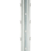 Stâlp viticol de rând ZOBOR / 50x40x1,50x2500 SH / S250GD+Z275 / ZN / cârlige standard