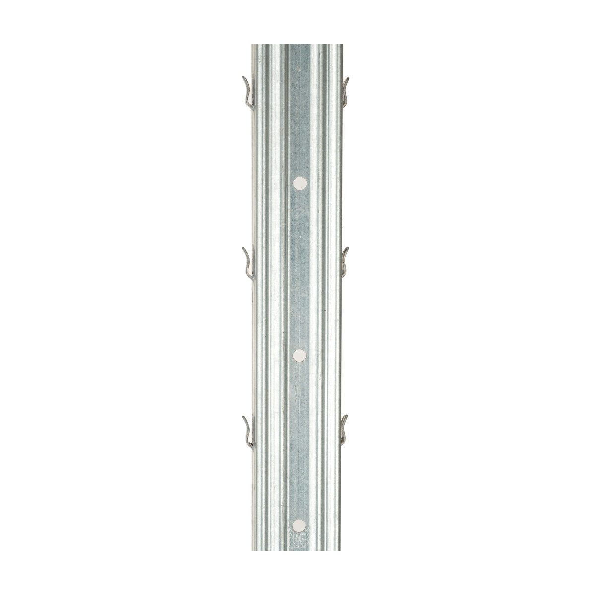 Stâlp viță de vie. rânduit ZOBOR / 50x40x1,50x2500 SH / S250GD+Z275 / ZN / cârlige standard
