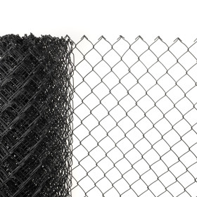 Plasă pătrată 60/3,00-1,90/160/25m / PVC BND / ZN+PVC7016