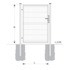 Gate BJ SPECIAL 1200x1000 / GALL / HNZ