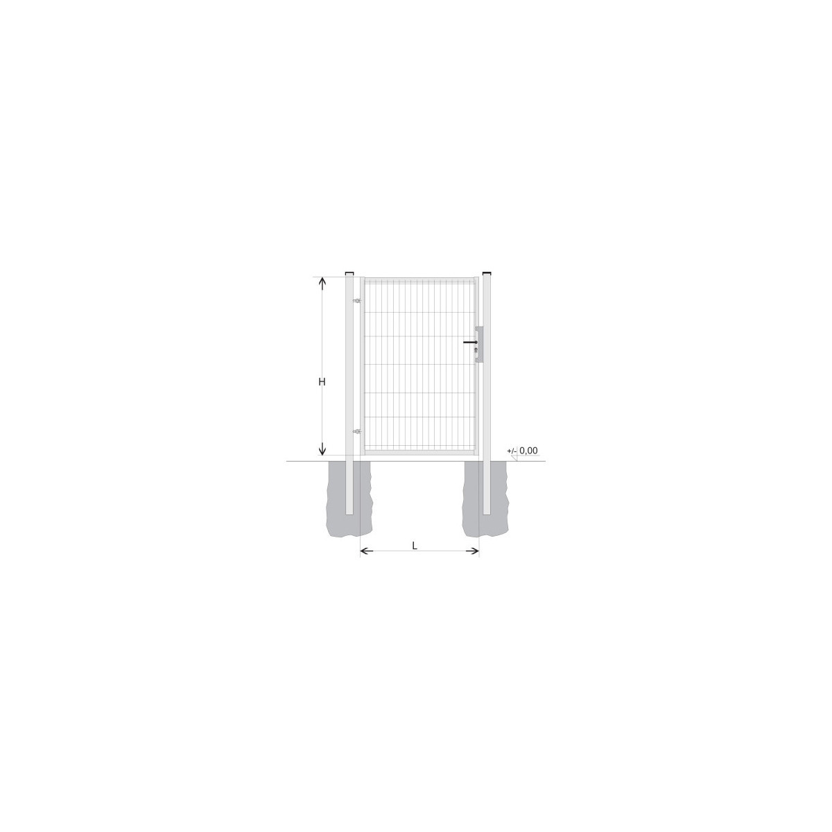 Gate BJ SPECIAL 1300x1000 / DBL / HNZ