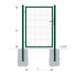 Poartă BJ SPECIAL 1200x1000 / DBL / ZN+PVC6005