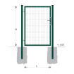 Portiță simplă BJ SPECIAL 1500x1000 / DBL / ZN+PVC6005