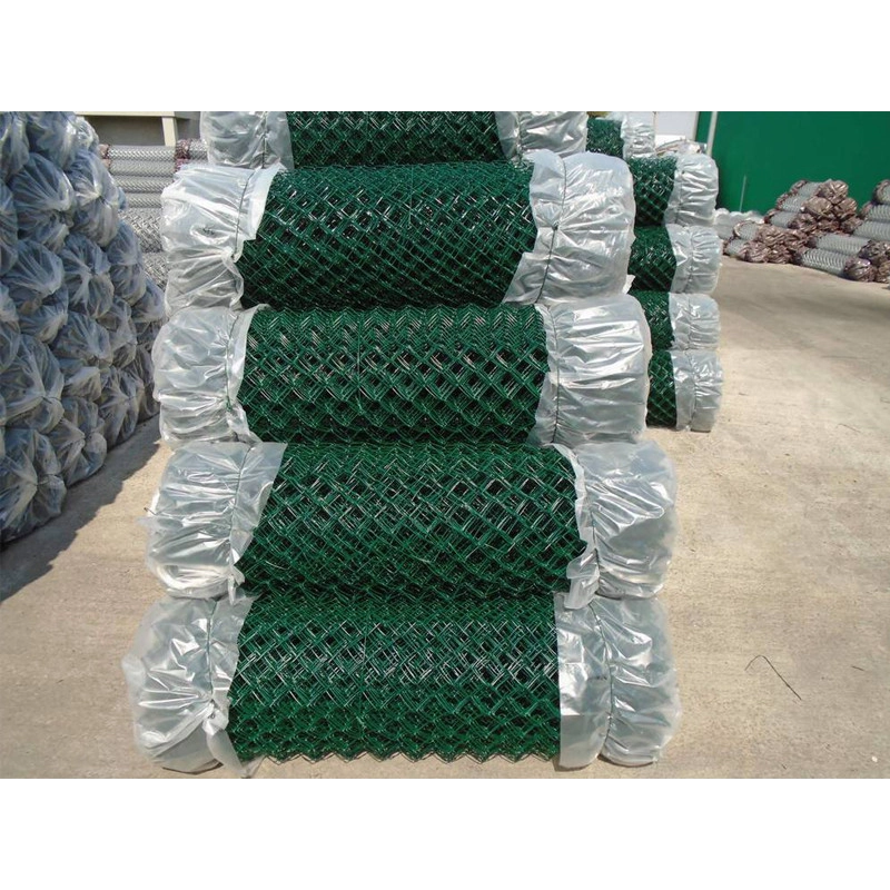 Plasă pătrată 50/3,00-1,90/180/10m / PVC BND / ZN+PVC6005