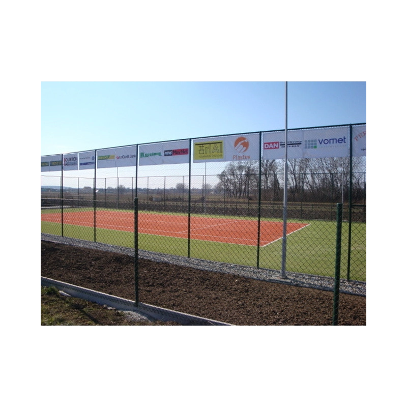 Plasă pătrată 45/3,00-1,90/400/18m / PVC BND / ZN+PVC6005 / TENIS