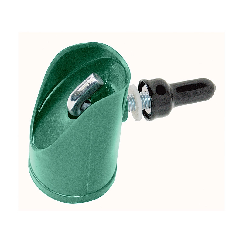 Ciocan pentru suport 38mm / PVC / verde / complet