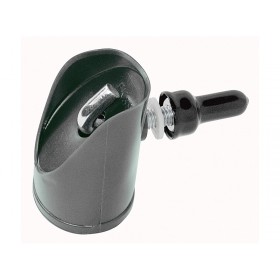 Manșon pentru stâlp 38mm / PVC / negru / complet