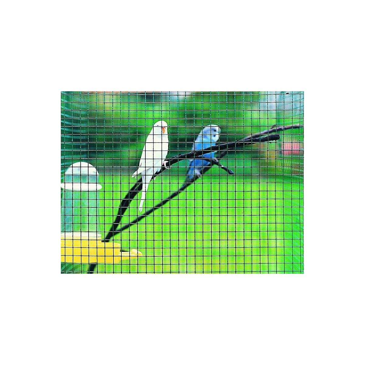 Sudură pătrată pl. 13,0x13,0 / 1,20 / 1000 mm / 25m / ZN+PVC6005