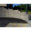 Coșuri Gabion Bloc / dimensiune ochiuri: 100x100mm / sârmă: 4,00mm / dimensiune: 300x50cm / ZN+AL