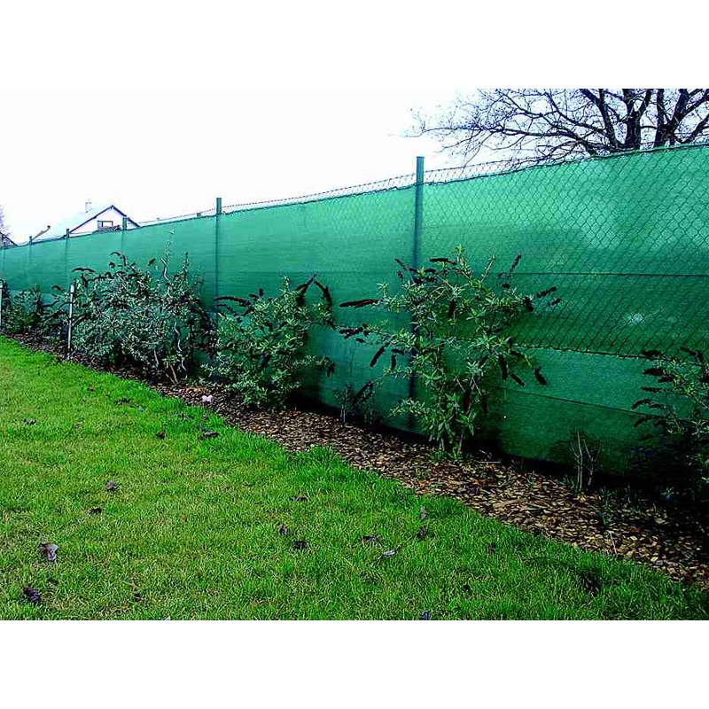 Pânză de umbră 200cm / 180g / 25m / verde / fără frânghie