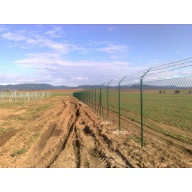 Balamă pe stâlp 60mm / AL+PVC6005