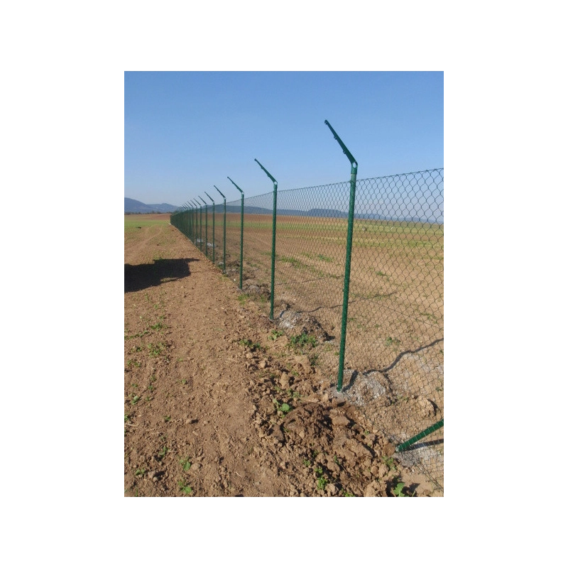 Balamă pe stâlp 60mm / AL+PVC6005
