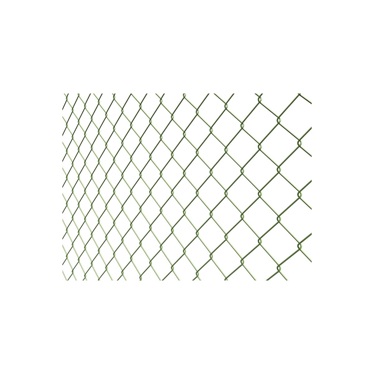 Plasă pătrată 50/2,50-1,65/125/15m / PVC BND / ZN+PVC6005