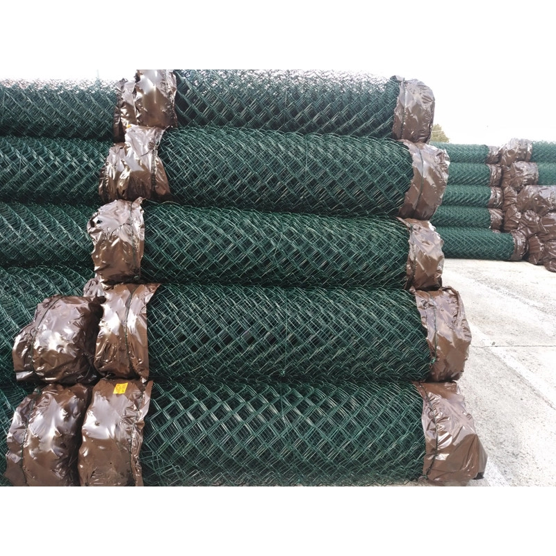 Plasă pătrată 60/3,00-1,90/160/15m / PVC BND / ZN+PVC6005