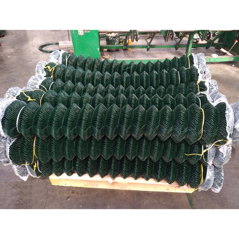 Plasă pătrată 50/2,50-1,65/200/25m / PVC COMPACT / ZN+PVC6005