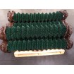 Plasă pătrată 60/2,50-1,65/180/25m / PVC COMPACT / ZN+PVC6005