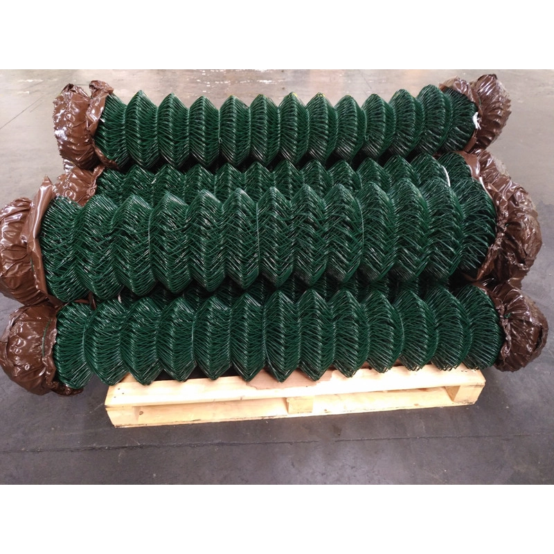 Plasă pătrată 60/2,50-1,65/200/25m / PVC COMPACT / ZN+PVC6005