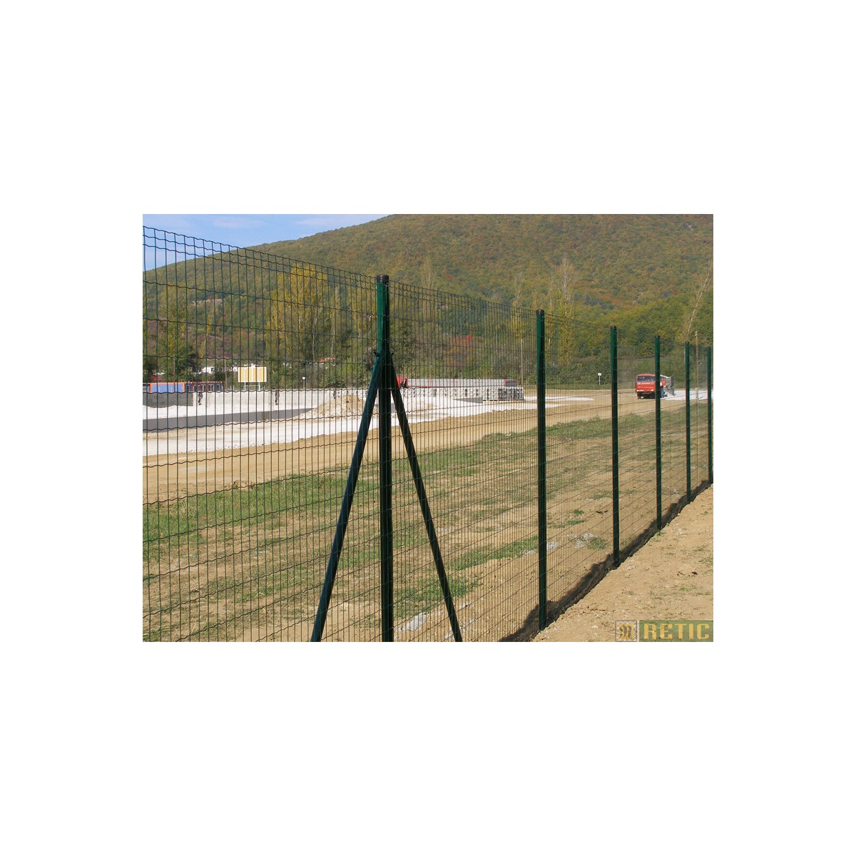 Stâlp AQUIGRAF 48x1,50x2000 / ZN+PVC6005