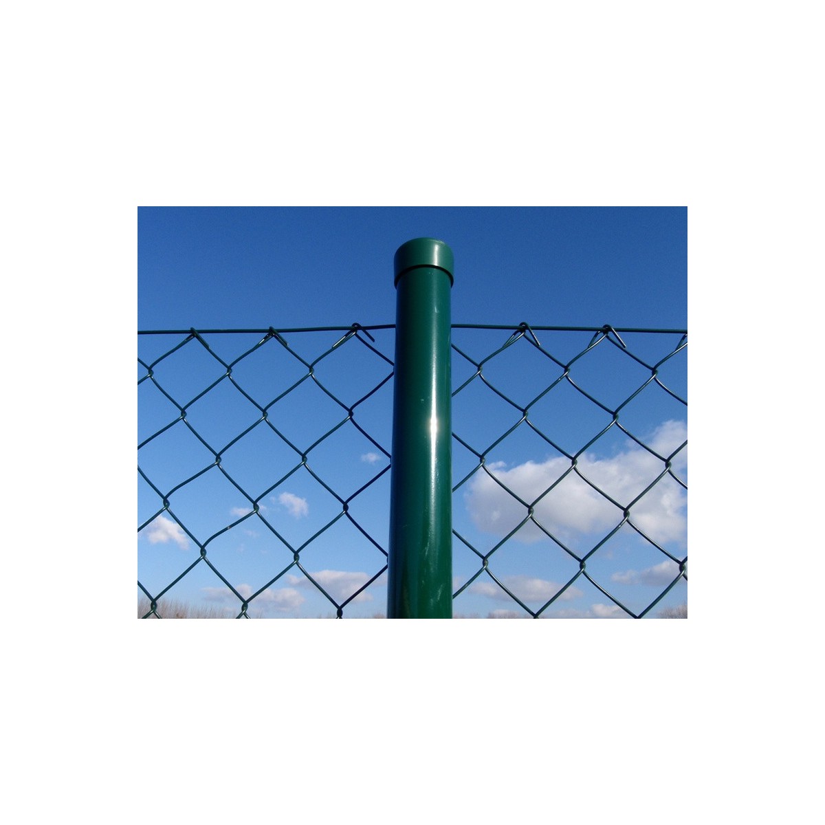 Stâlp placat (BPL) 38x1,25x3000 / ZN+PVC6005