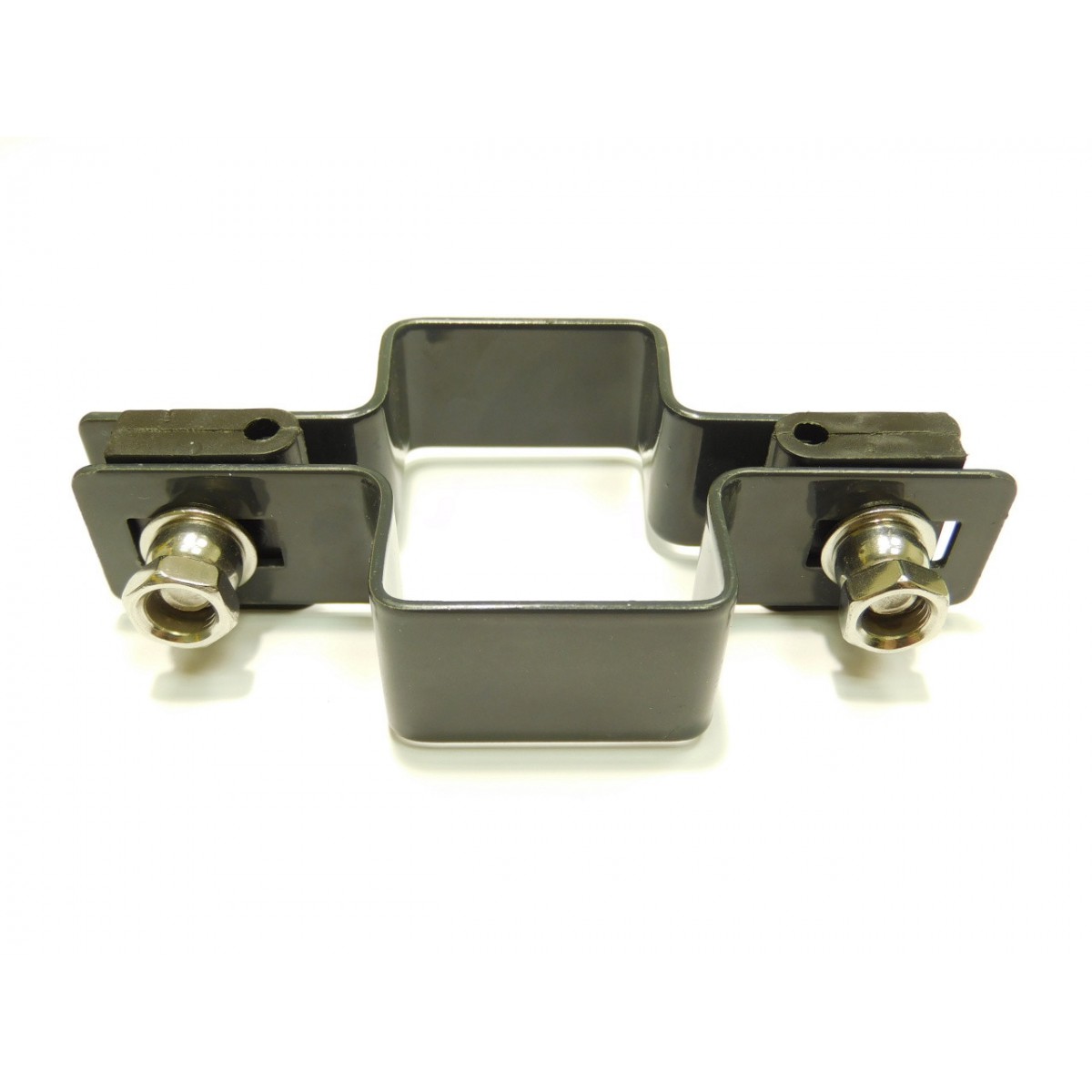 Bracket panou pe stâlp 60x40mm / 4mm / continuă / ZN+PVC7016