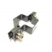 Fixare panou pe stâlp 60x40mm / 5mm / continuă / ZN+PVC7016