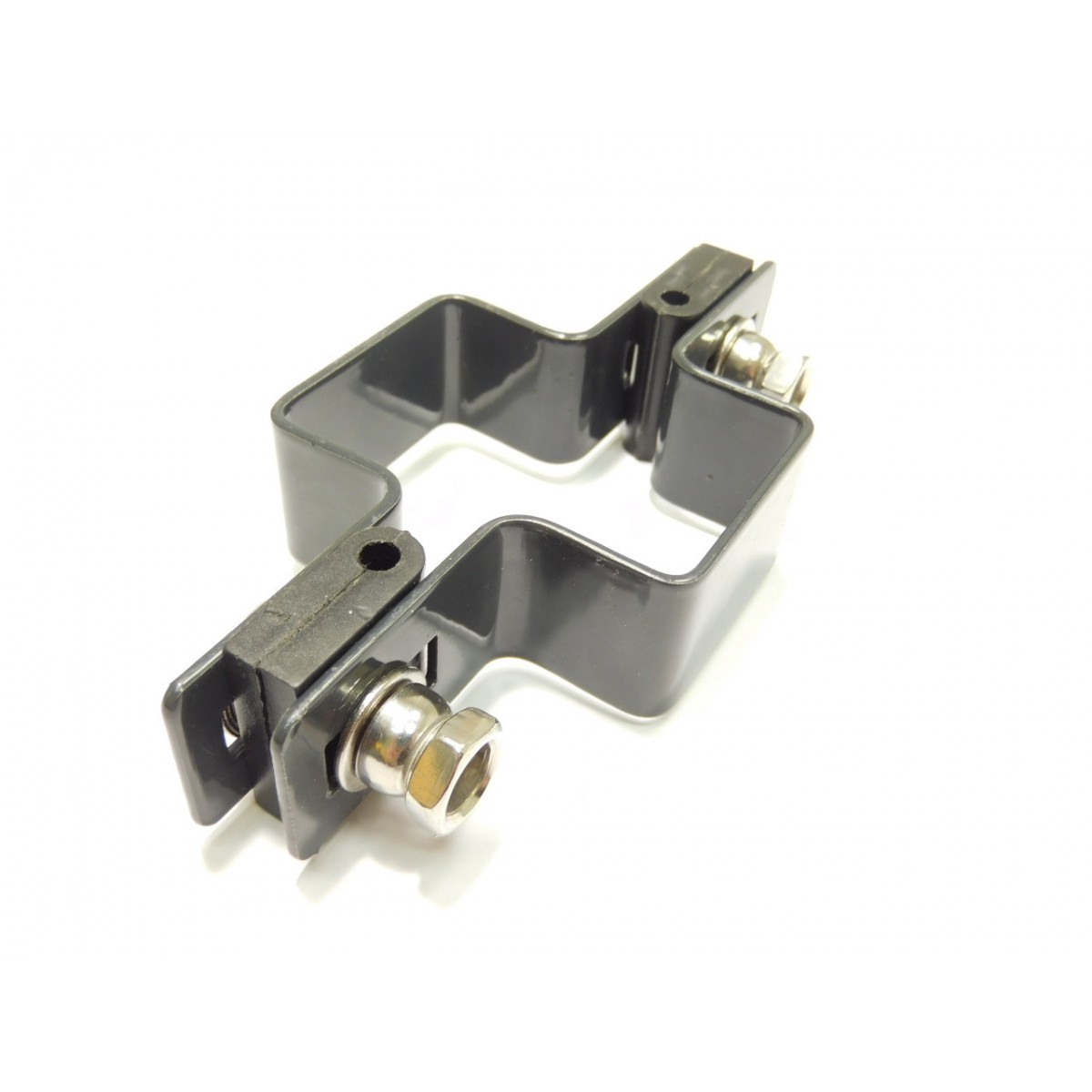 Fixare panou pe stâlp 60x40mm / 5mm / continuă / ZN+PVC7016