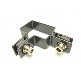 Prindere panou pe stâlp 60x40mm / 5mm / colț / ZN+PVC7016