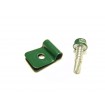 Clemă L-CLIP / ZN+PVC6005 / complet cu șurub