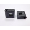 Distanțier PVC pe clemă / 4mm / negru / (pac. 10buc)