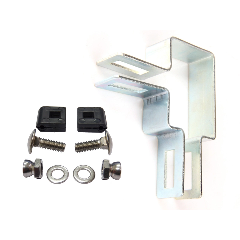 Panel clip for post 60x40mm / 4mm / corner / HNZ